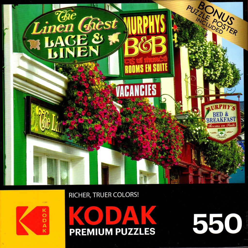 Kodak - Colorful Street Signs Ireland 550 Piece Puzzle