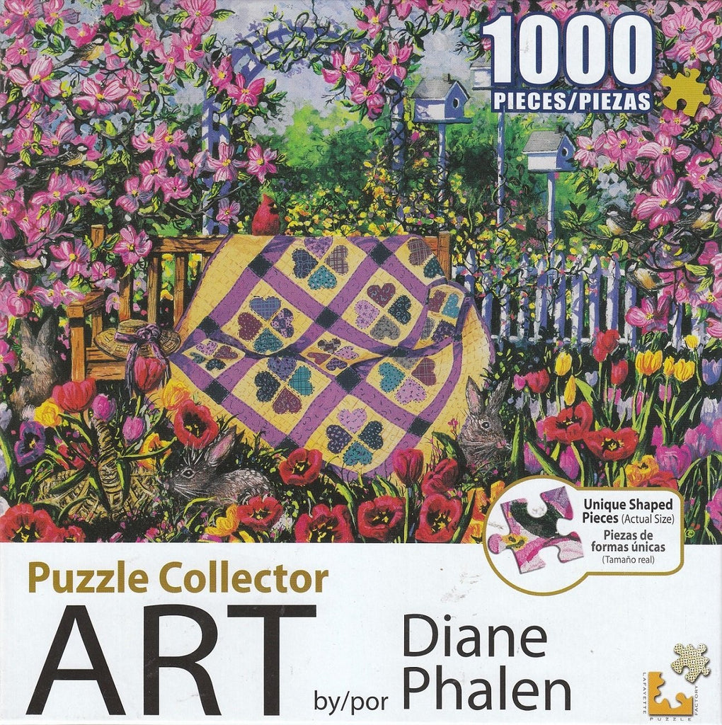 Puzzle Collector Art 1000 Piece Puzzle - Spring Time In The Garden