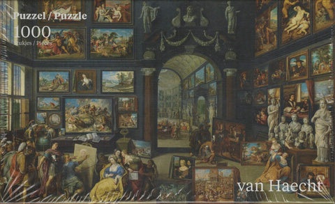 Puzzleman 1000 Piece Puzzle - Painting Gallery By Willem van Haecht