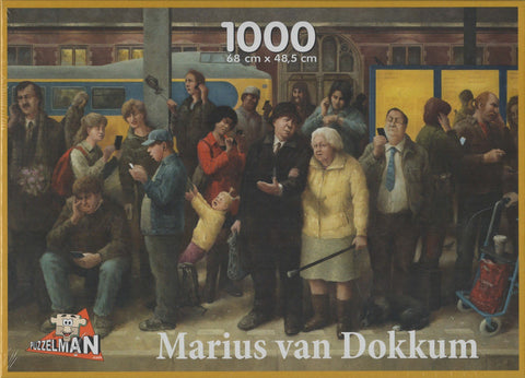 Puzzleman 1000 Piece Puzzle - Ladies and Gentlemen By Marius van Dokkum