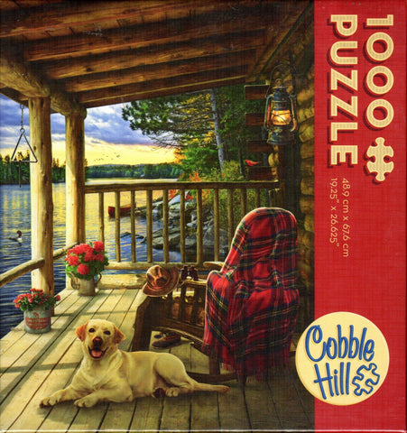 Cabin Porch 1000 Piece Puzzle