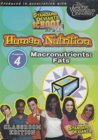 Standard Deviants School - Human Nutrition, Program 4
