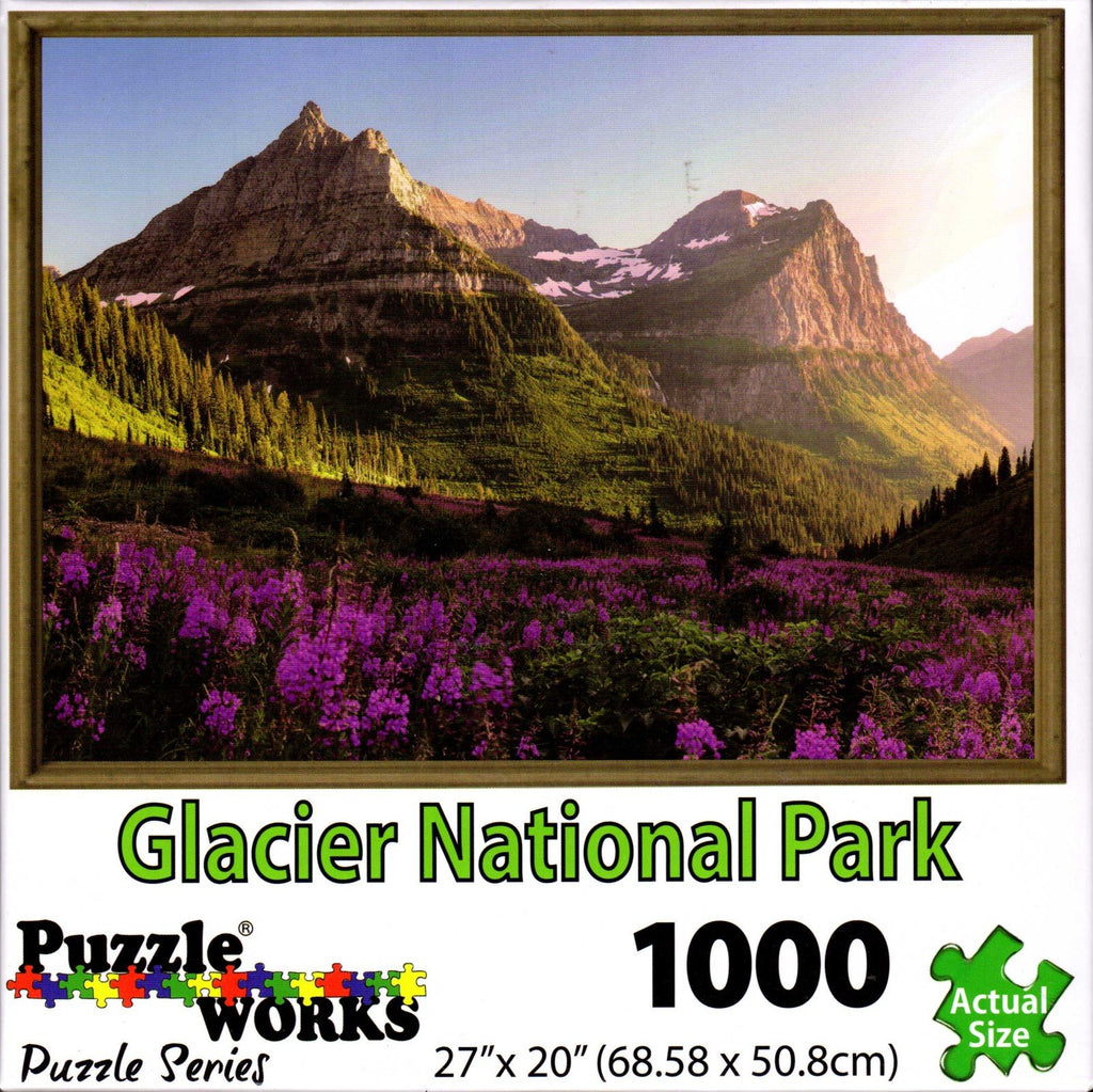 Glacier National Park 1000 Piece Puzzle