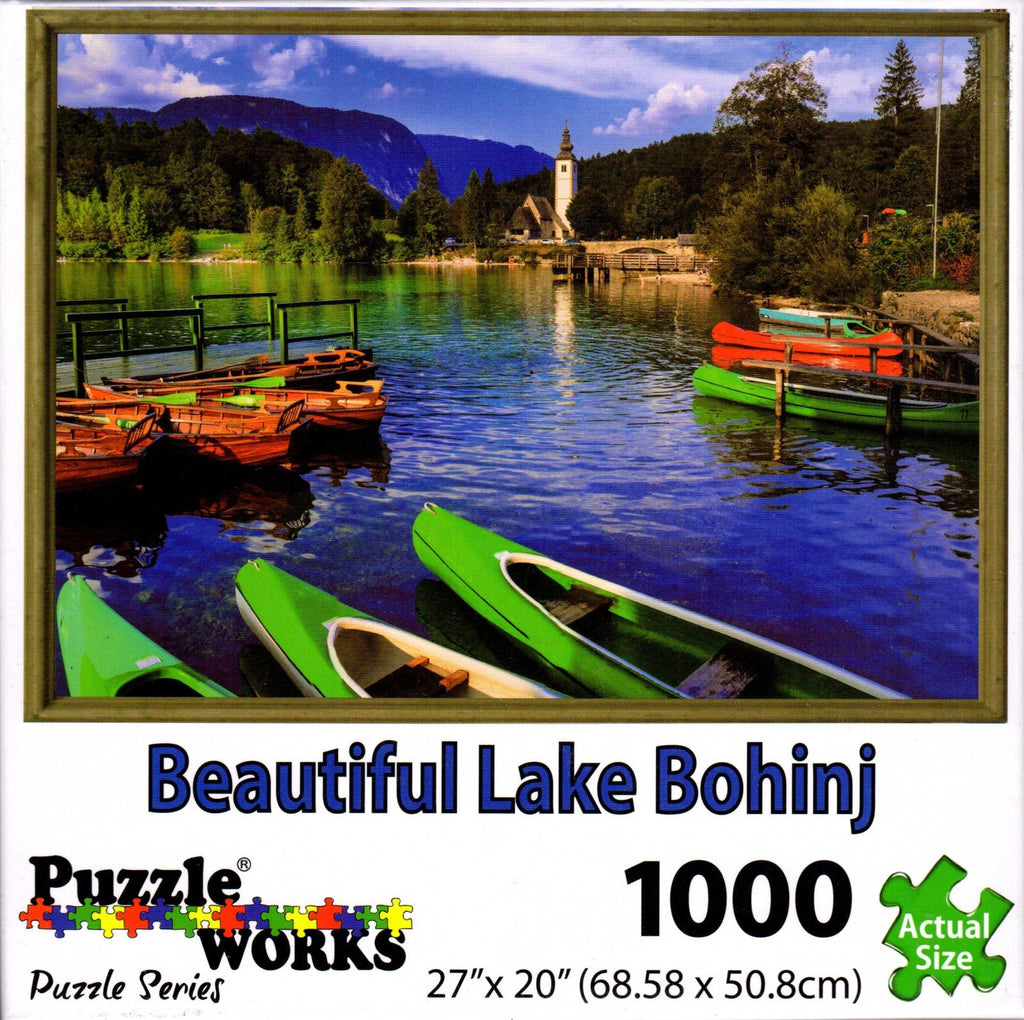 Beautiful Lake Bohinj 1000 Piece Puzzle