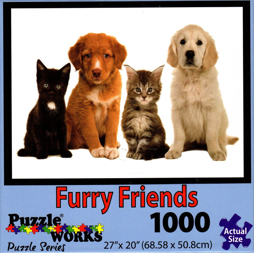 Furry Friends 1000 Piece Puzzle