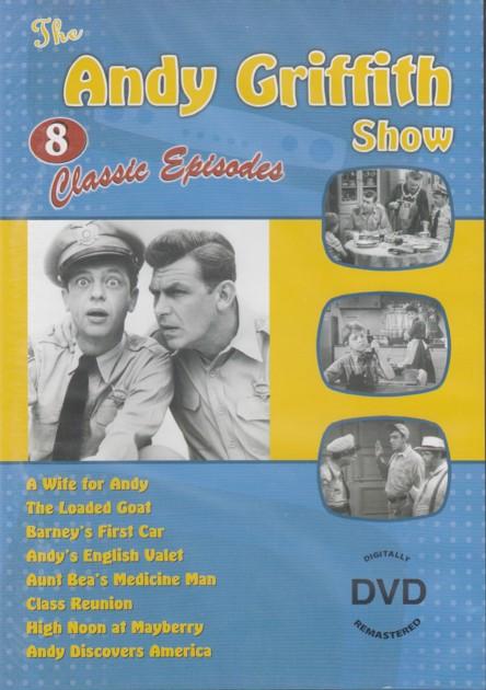 Andy Griffith Show - 8 Classic Episodes