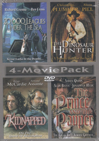 20,000 Leagues Under the Sea / The Dinosaur Hunter / Kidnapped / The Prince and the Pauper