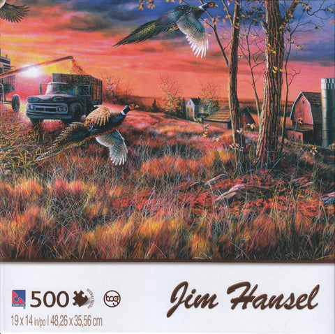 Harvest Ringnecks 500 Piece Puzzle