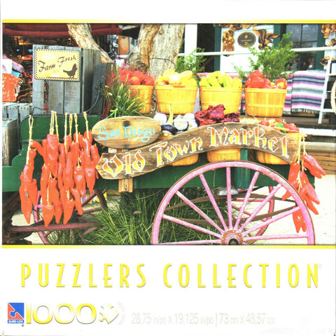 Old Town Market 1000 Piece Puzzle