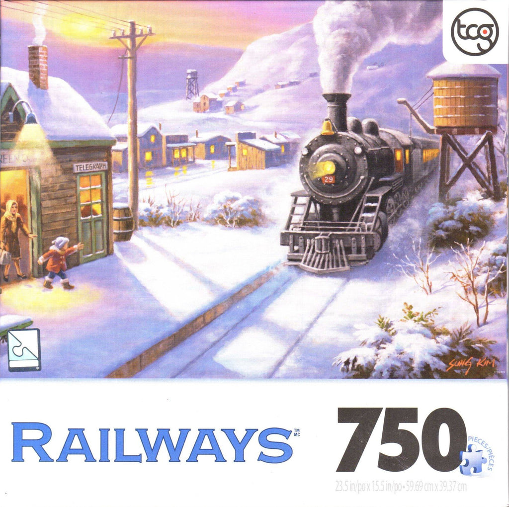 Railways Greenville Depot 750 Piece Puzzle