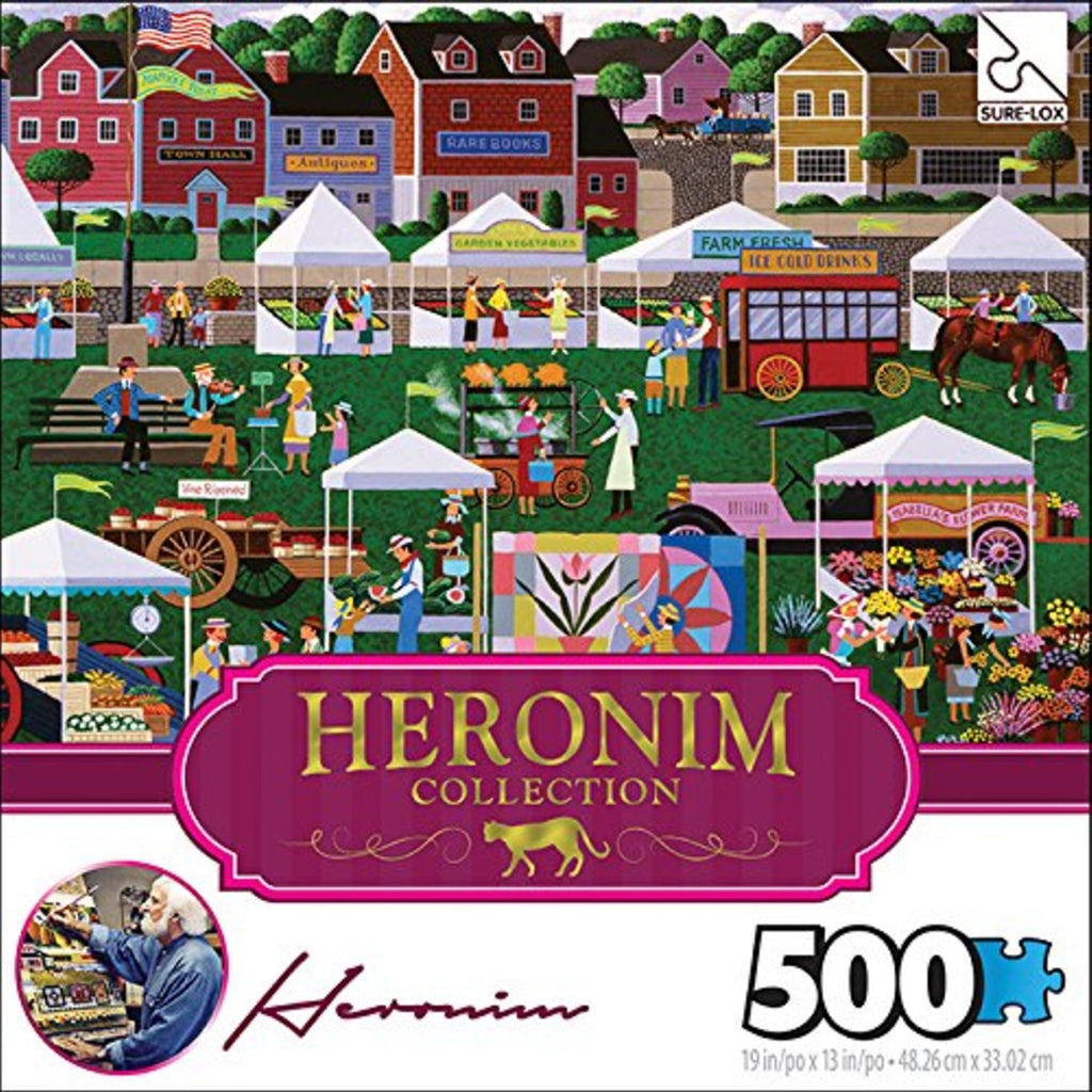 Farmer's Market 500 Piece Puzzle