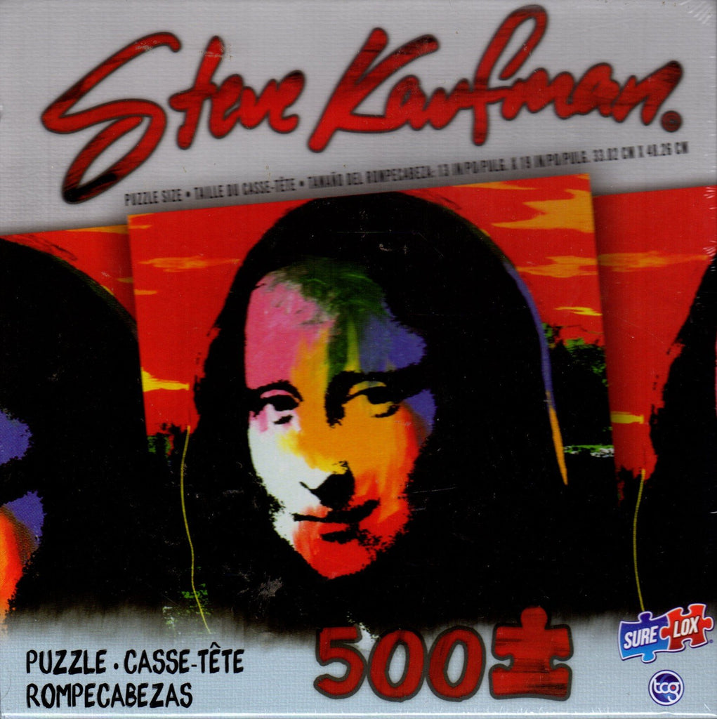 Mona Lisa by Steve Kaufman 500 Piece Puzzle