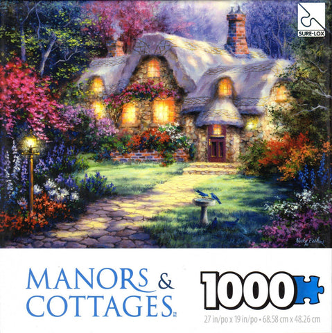 Garden Cottage 1000 Piece Puzzle