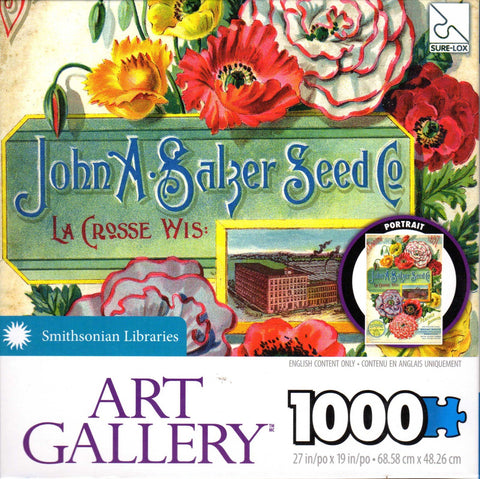 John A. Salzer Seed Company Catalog 1000 Piece Puzzle