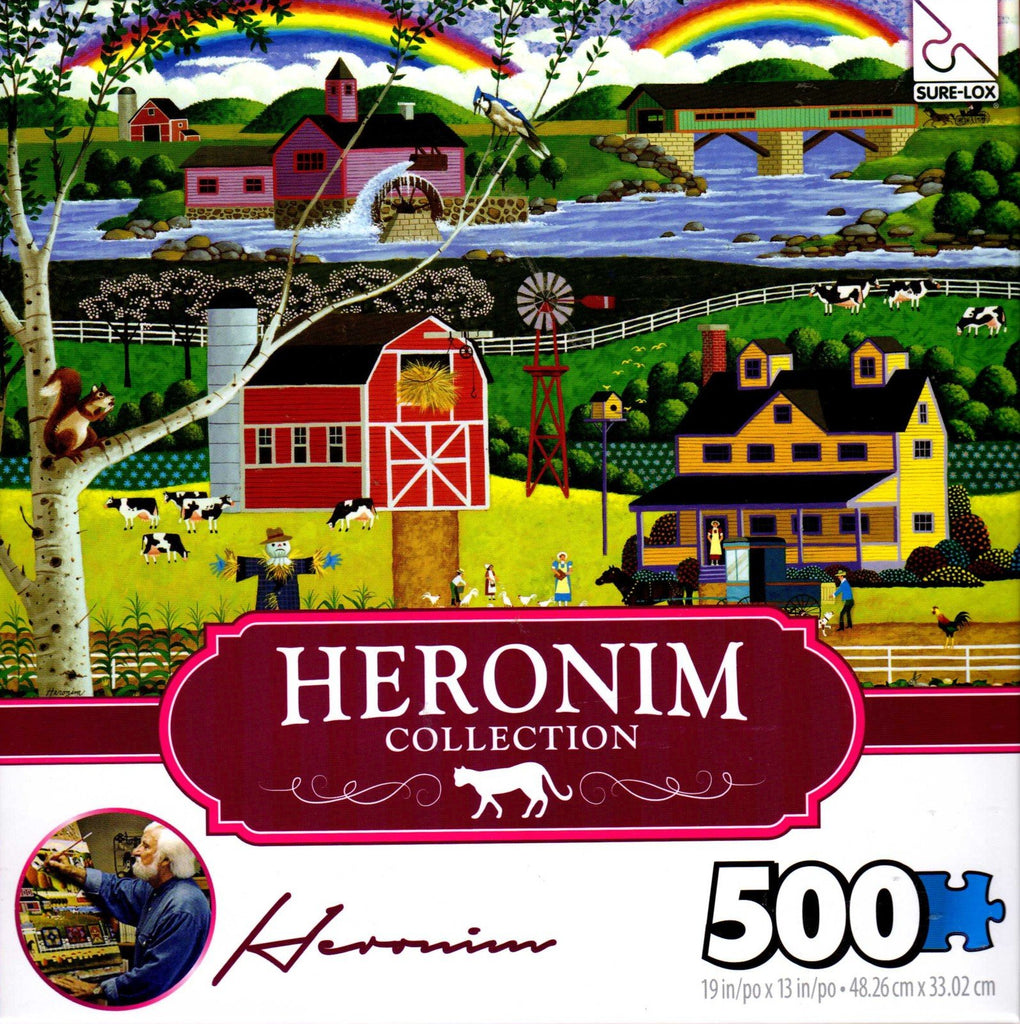 Double Rainbow 500 Piece Puzzle