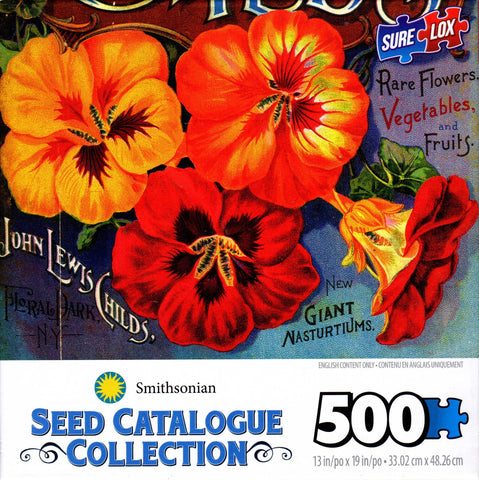 Smithsonian Seed Catalogue Collection - Giant Nasturtiums