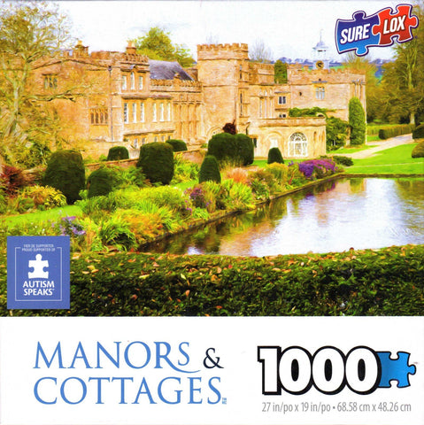 Forde Abbey Dorset 1000 Piece Puzzle