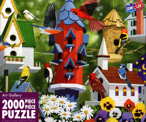 Birdhouses 2000 Piece Puzzle