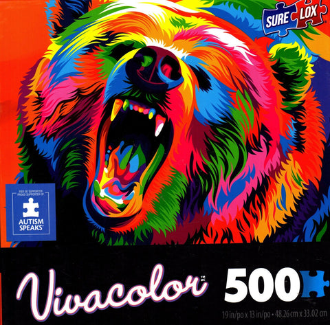 Vivacolor: Bear 500 Piece Puzzle