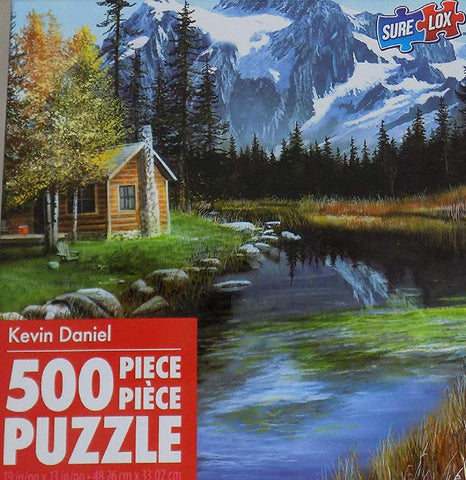 Mountain Canoe 500 Piece Puzzle