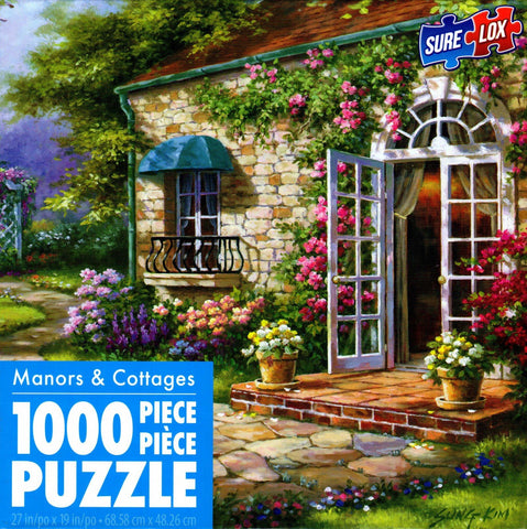 Spring Patio 1000 Piece Puzzle