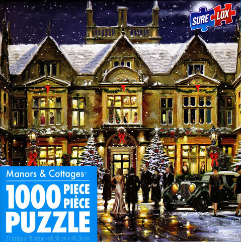 Winter Mansion 1000 Piece Puzzle