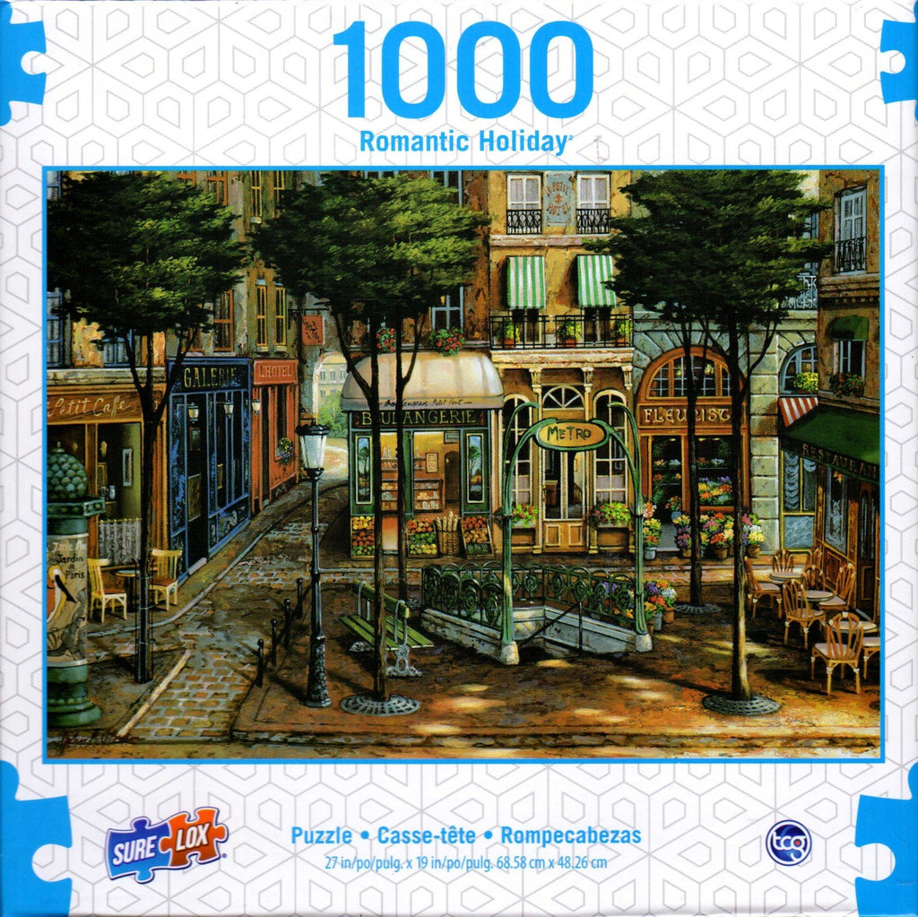 Sunlit Square 1000 Piece Puzzle