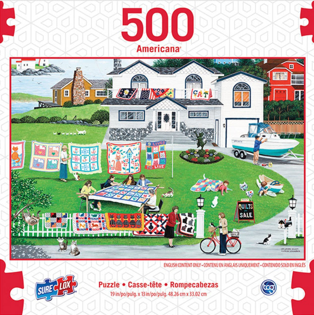 American Cat Lovers Special 500 Piece Puzzle