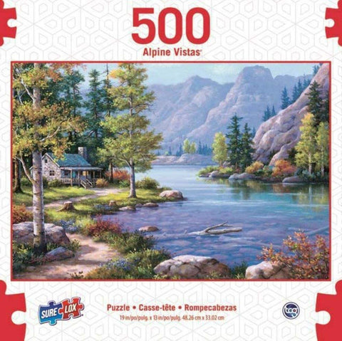 Lakeside Lodge 500 Piece Puzzle