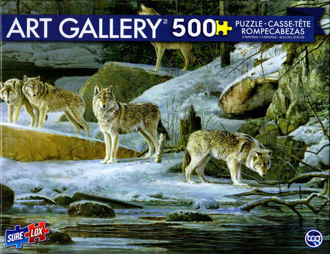 Cry Wolf 500 Piece Puzzle