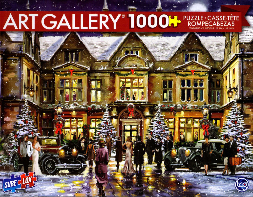 Winter Mansion 1000 Piece Puzzle