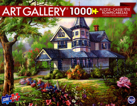 Victorian Misty Rose 1000 Piece Puzzle
