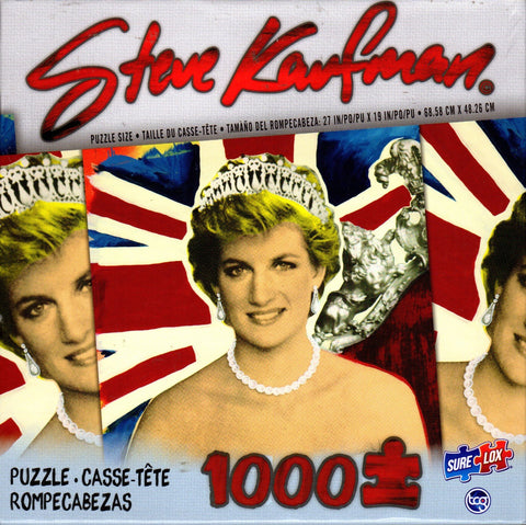 Lady Di by Steve Kaufman 1000 Piece Puzzle