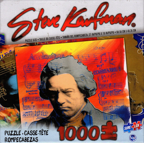 Beethoven by Steve Kaufman 1000 Piece Puzzle