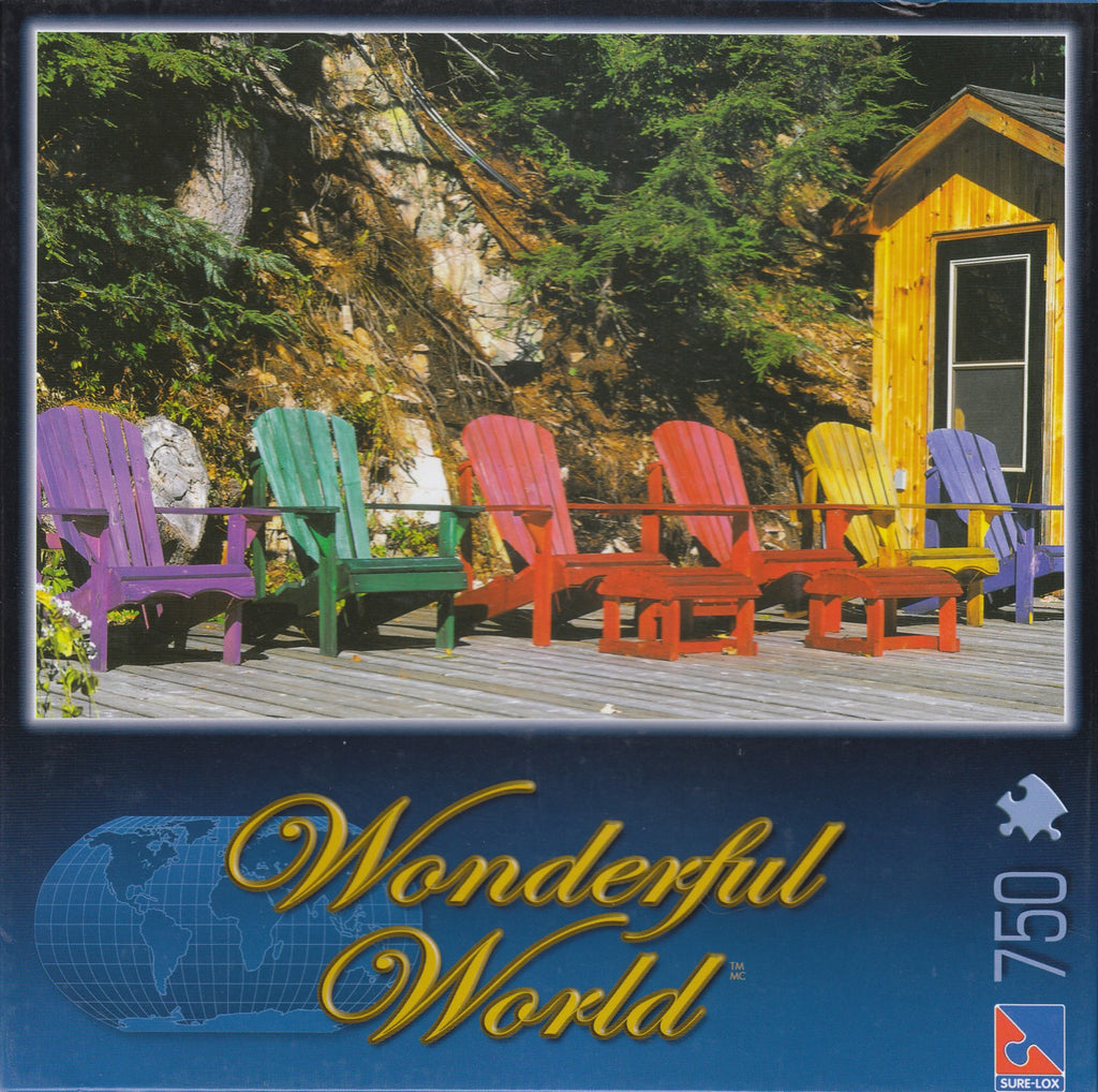 Muskoka Chairs 750 Piece Puzzle