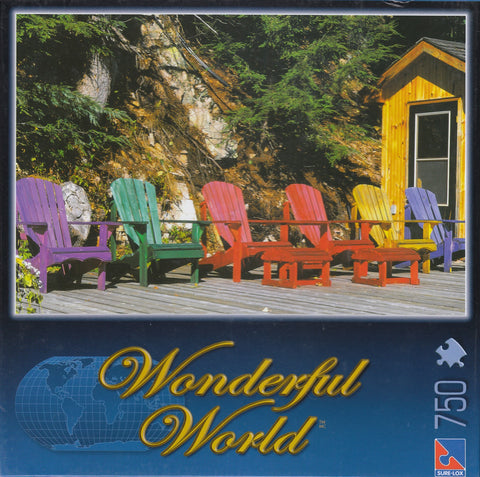 Muskoka Chairs 750 Piece Puzzle