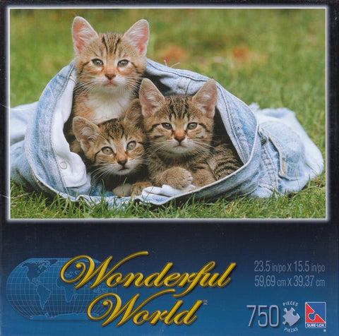 Cats in Jeans 750 Piece Puzzle