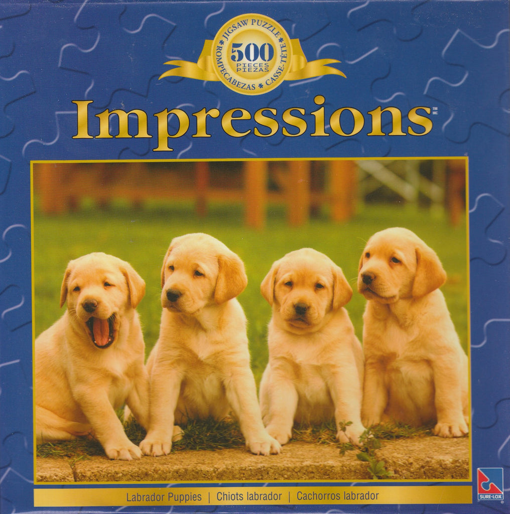 Labrador Puppies 500 Piece Puzzle