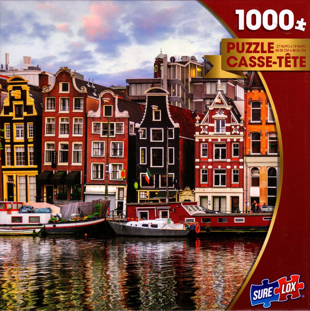 Amsterdam Dancing Houses 1000 Piece Puzzle