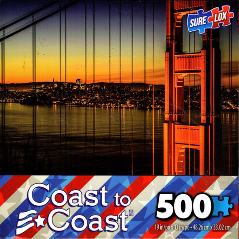 Golden Gate Bridge 500 Piece Puzzle