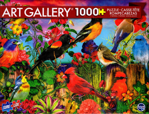 Birds and Blooms 1000 Piece Puzzle