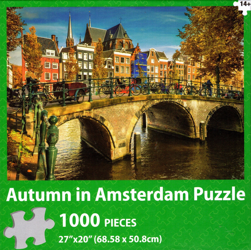 Autumn in Amsterdam 1000 Piece Puzzle