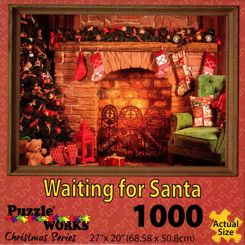 Waiting for Santa 1000 Piece Puzzle