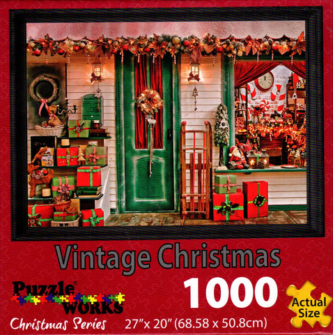 Vintage Christmas 1000 Piece Puzzle