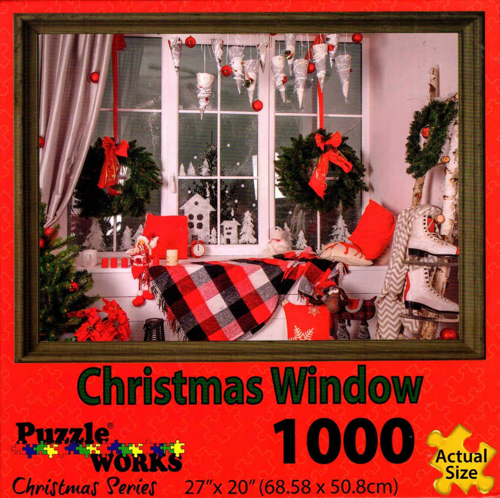 Christmas Window 1000 Piece Puzzle