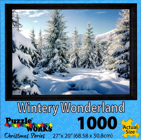 Wintery Wonderland 1000 Piece Puzzle