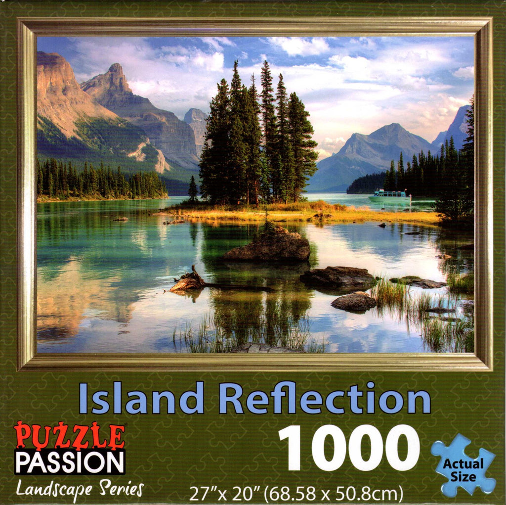 Island Reflection 1000 Piece Puzzle