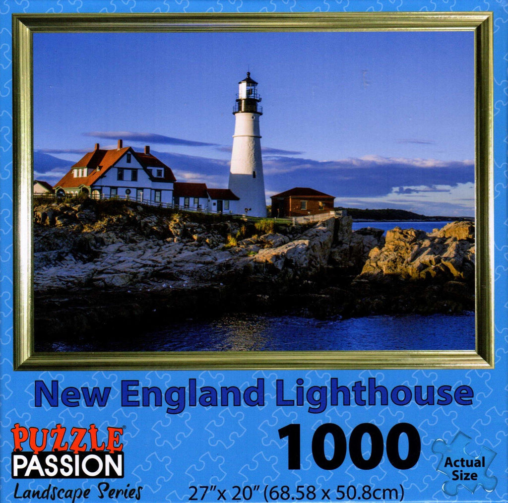 New England Lighthouse 1000 Piece Puzzle