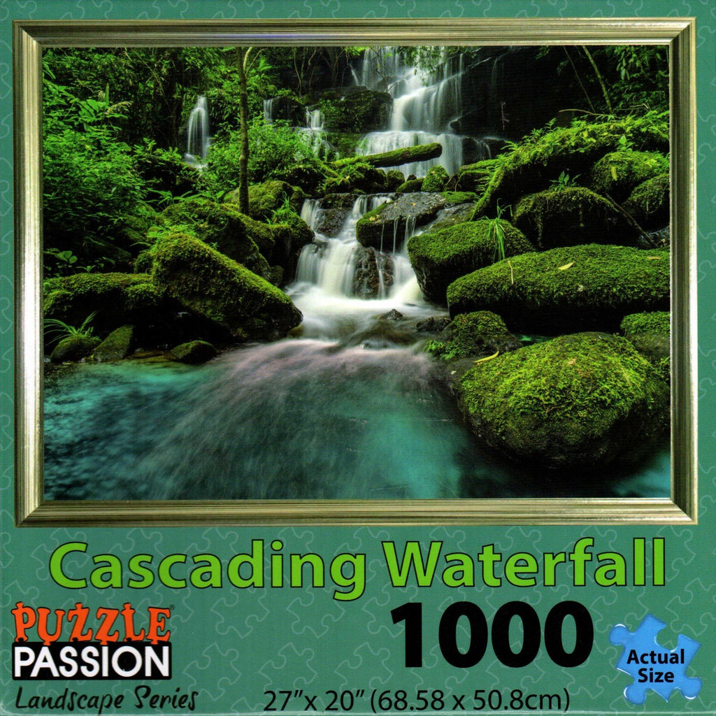 Cascading Waterfall 1000 Piece Puzzle