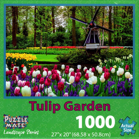 Tulip Garden 1000 Piece Puzzle